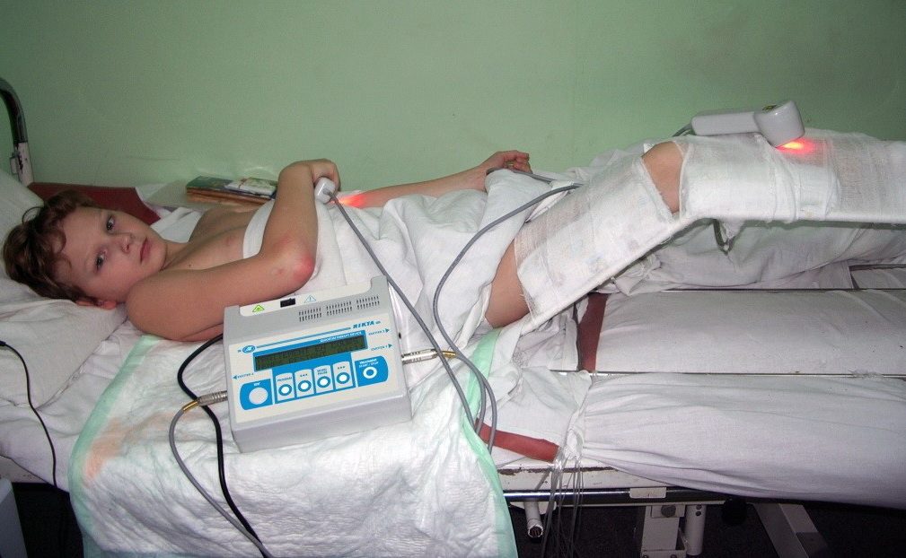 Магнитно-инфракрасная лазерная терапия аппаратом РИКТА